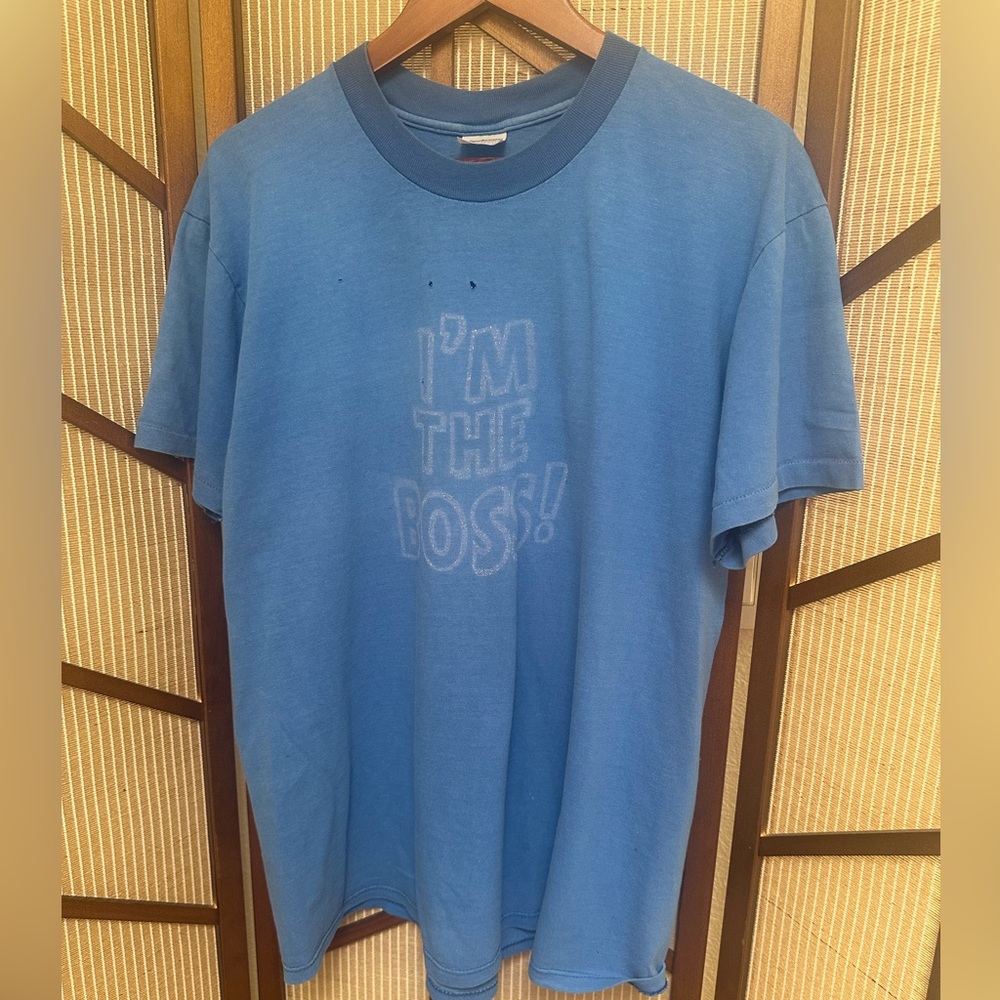 Vintage “I’m the Boss!” t shirt
